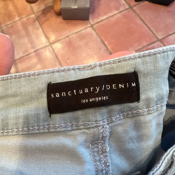 Sanctuary: The Marine Crop Straight Leg Jeans - Picture 6 of 12